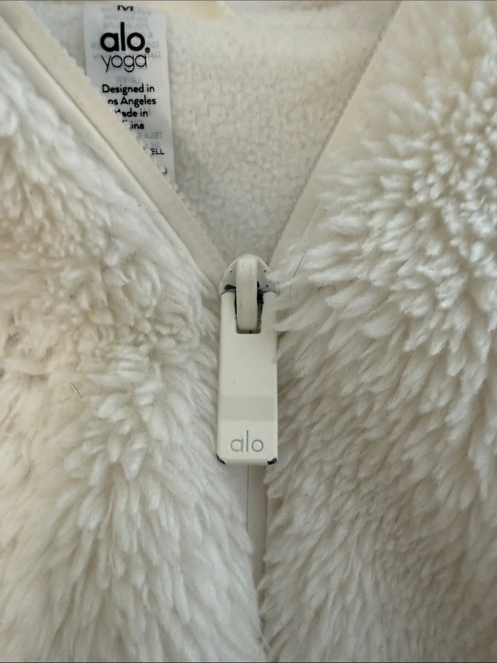 ALO Yoga plush cream